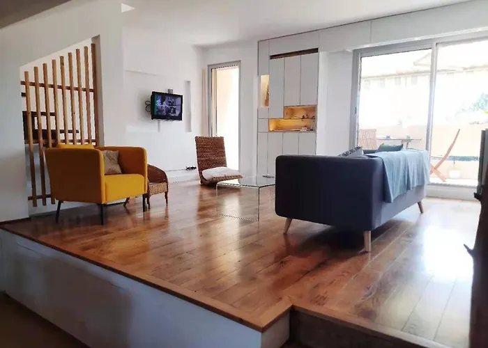 Appt 70m2, 3P, Toit-terrasse, Vue mer, Proche plage
